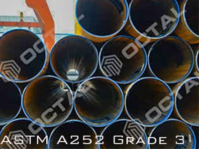 ASTM A252 3. Sınıf Boru KazığıASTM A252 3. Sınıf Boru Kazığı